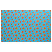Pizza Pattern auf Blue Stoff (Fat Quarter (45,7 x 55,9 cm))