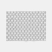 Pizza Pattern Blanket Fleecedecke (Vorderseite (Horizontal))