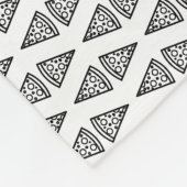 Pizza Pattern Blanket Fleecedecke (Ecke)