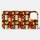 Pizza Pattern Case-Mate iPhone Hülle (Rückseite (Horizontal))