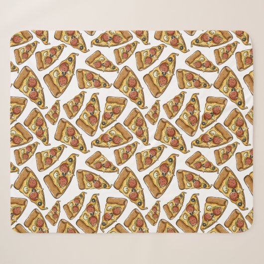 Pizza Pattern Decken (Vorderseite (Horizontal))
