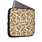 Pizza Pattern individuelle Laptop-Ärmel Laptopschutzhülle (Vorne Rechts)