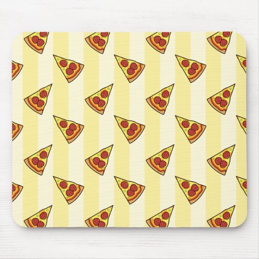 Pizza Pattern Mousepad (Vorne)