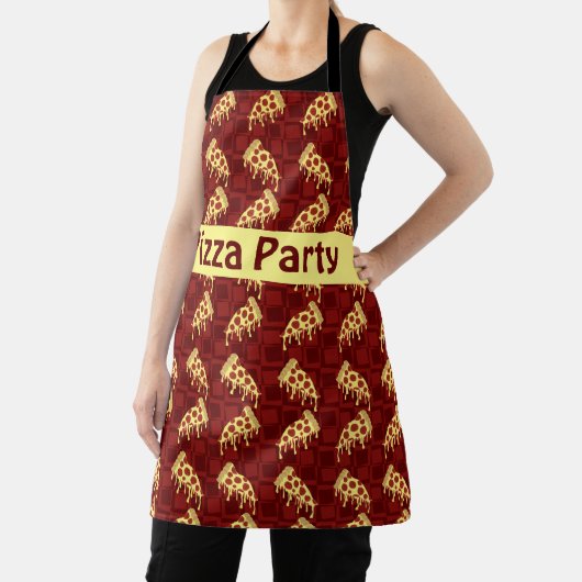 Pizza Pattern Schürze (InSitu)