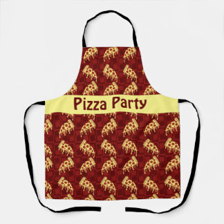 Pizza Pattern Schürze
