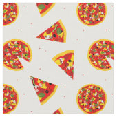 Pizza Pattern Stoff (Nahaufnahme)