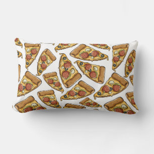 Pizza Pattern werfen Kissen