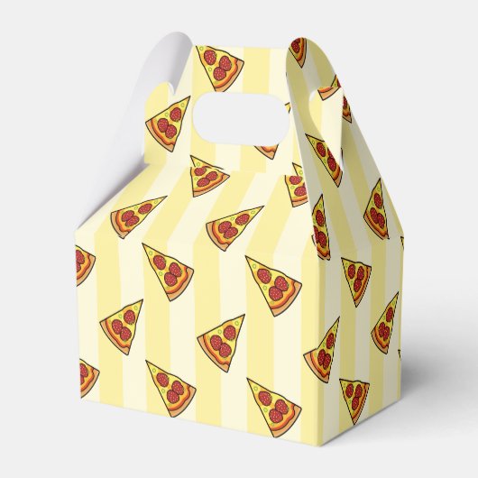 Pizza Pattern Wrapping Paper Geschenkschachtel (Vorderseite)