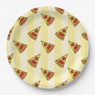 Pizza Pattern Wrapping Paper Pappteller