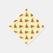Pizza Pattern Wrapping Paper Serviette (Ecke)