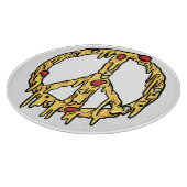 Pizza Peace Schneidebrett (Ecke)
