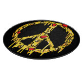 Pizza Peace Schneidebrett (Ecke)