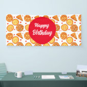 Pizza Peperroni, Käse und Margherita Banner (Messe)