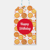 Pizza Peperroni, Käse und Margherita Geschenkanhänger (Vorderseite)