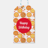 Pizza Peperroni, Käse und Margherita Geschenkanhänger (Rückseite)