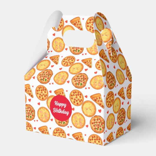 Pizza Peperroni, Käse und Margherita Geschenkschachtel (Vorderseite)