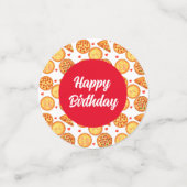 Pizza Peperroni, Käse und Margherita Konfetti (Klein Vorderseite)