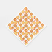 Pizza Peperroni, Käse und Margherita Serviette (Ecke)