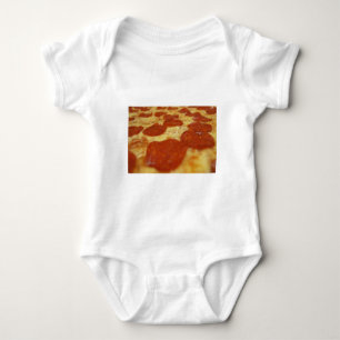 Pizza pepperoni baby strampler