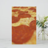 Pizza pepperoni briefpapier (Stehend Vorderseite)