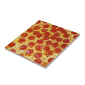 Pizza Pepperoni Fliese (Seite)