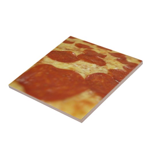 Pizza pepperoni fliese (Seite)