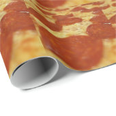 Pizza pepperoni geschenkpapier (Rolleneckpunkt)