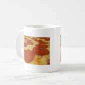 Pizza pepperoni kaffeetasse (Vorderseite Links)