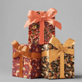 Pizza Pepperoni Mushroom Fleisch Nahen Ups Geschenkpapier Set