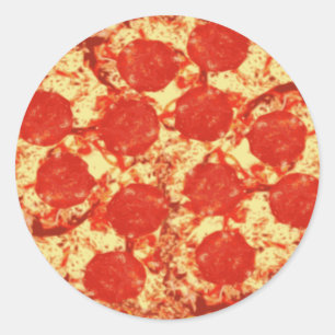Pizza Pepperoni Stickers