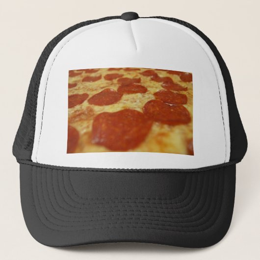Pizza pepperoni truckerkappe (Vorderseite)