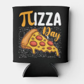 Pizza Pi Day Mathematik Liebhaber Dosenkühler (Vorderseite)