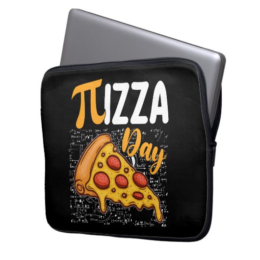 Pizza Pi Day Mathematik Liebhaber Laptopschutzhülle (Vorderseite Links)