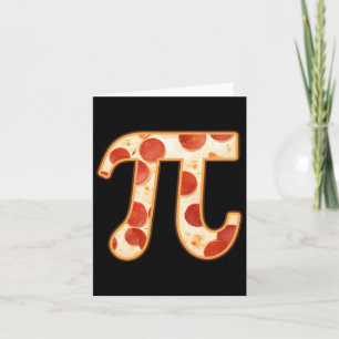 Pizza Pi Day Nerd Geek Italian Mah Erntedank H Karte