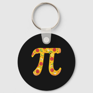 Pizza Pi für Mathe-Liebhaber und Foodies lustige P Schlüsselanhänger