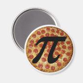 Pizza PI Magnet (Vorderseite/Rückseite)