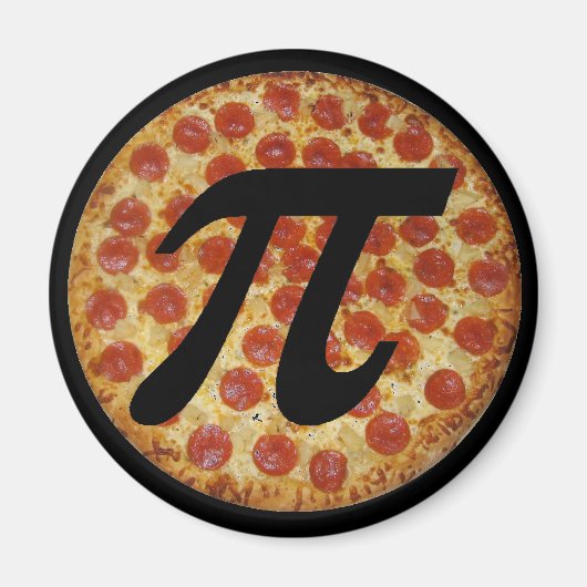 Pizza PI Magnet (Vorne)