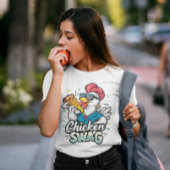 Pizza-Picking-Poultry-Logo T-Shirt