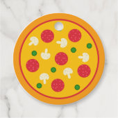 Pizza Pie Geschenkanhänger (Vorderseite)