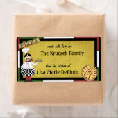 Pizza Pie Koch Food Zubereitung Labels (Insitu)