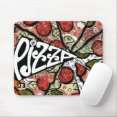 Pizza Pie Mousepad (Mit Mouse)