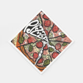 Pizza Pie Serviette (Ecke)