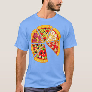 Pizza Pie & Slice Vater und Son Matching Pizza Piz T-Shirt