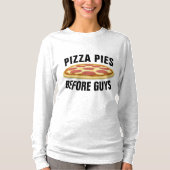 PIZZA PIES BEVOR TYP FUNNY LADIES T - SHIRT (Vorderseite)