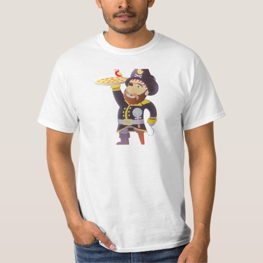 Pizza Pirate T-Shirt (Vorderseite)