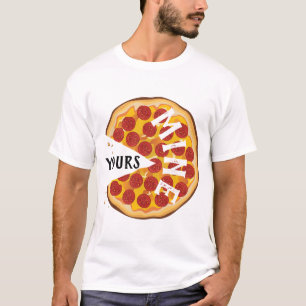 Pizza Pizza Funny Pepperoni niedlich Feinschmecker T-Shirt
