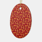 Pizza Pizza Keramikornament (Links)