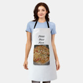 Pizza Pizza Pizza Alles-über-Print Schürze (Getragen)