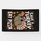 Pizza Pizza Pizza rett Tracht Banner (Horizontal)