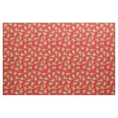 Pizza Pizza Slice Rotes Muster Stoff (Fat Quarter (45,7 x 55,9 cm))